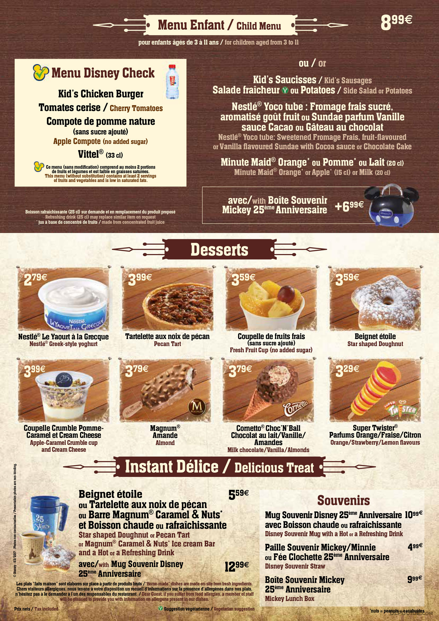 Cowboy Cookout Barbecue menu — DLP Guide • Disneyland ...
