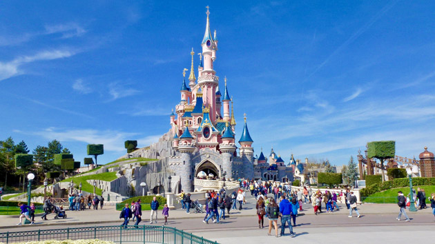 Le Château de la Belle au Bois Dormant - Sleeping Beauty Castle in Fantasyland at Disneyland Park, Disneyland Paris