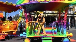 Disney's 20th Anniversary Celebration Train with Mickey Mouse
