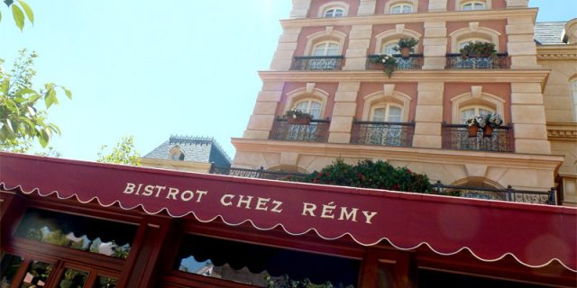 Disneyland Paris Restaurant Menus - Bistrot Chez Rémy