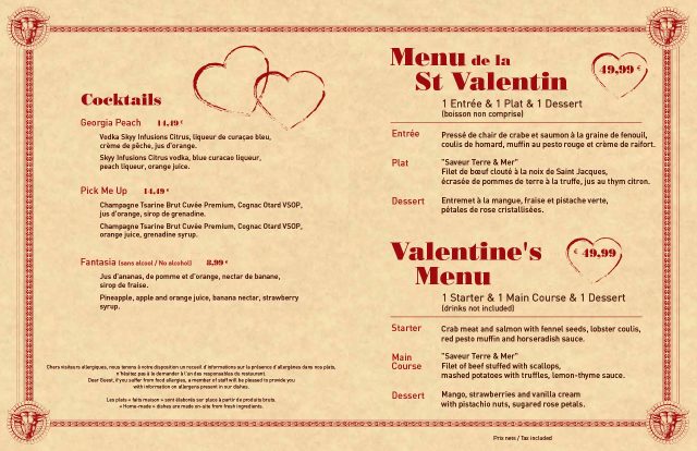 The Steakhouse - Valentine's Day 2015