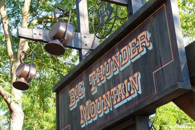 Big Thunder Mountain at Disneyland Paris