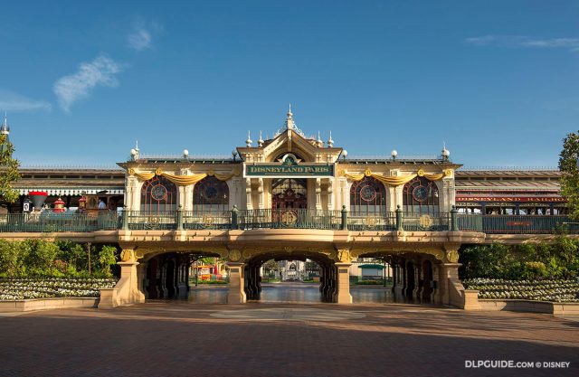 Main Street Station, Disneyland Park entrance at Disneyland Paris