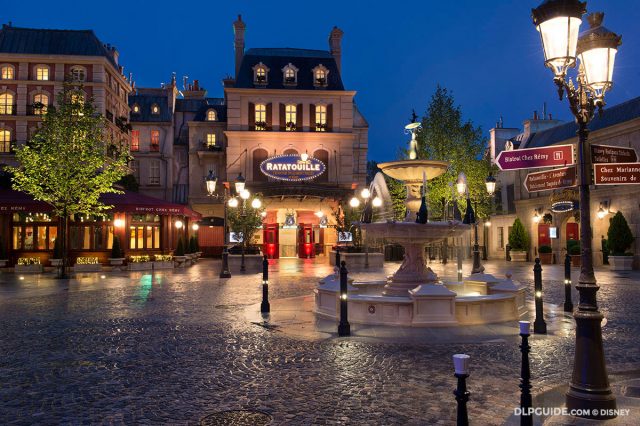 Ratatouille in La Place de Rémy at Walt Disney Studios Park, Disneyland Paris