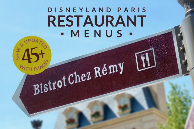 Disneyland Paris Restaurant Menus