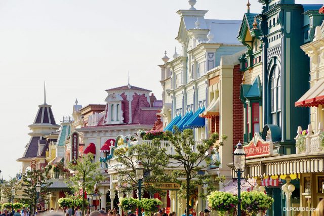 Main Street, U.S.A. at Disneyland Park, Disneyland Paris