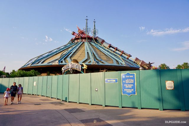 Space Mountain: Mission 2 closed at Disneyland Paris