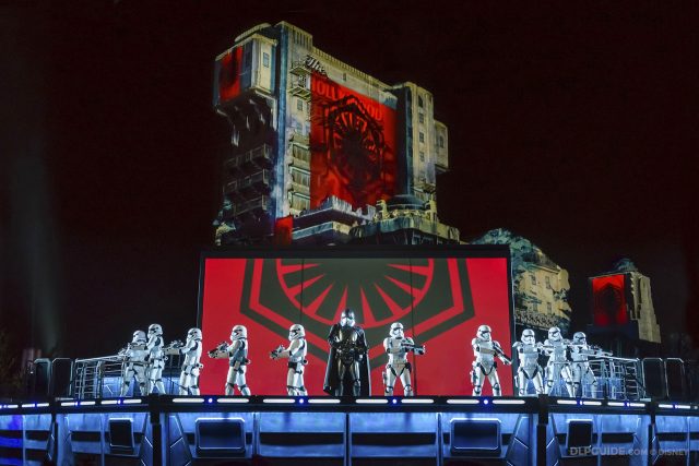 Captain Phasma commands the First Order in The Force Awakens - Star Wars: A Galactic Celebration at Disneyland Paris Season of the Force