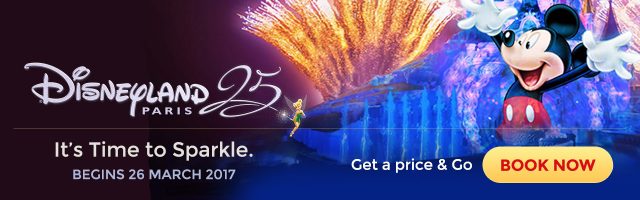 Book your Disneyland Paris 25th Anniversary holiday