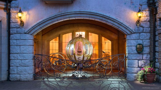 Auberge de Cendrillon restaurant in Fantasyland at Disneyland Park, Disneyland Paris