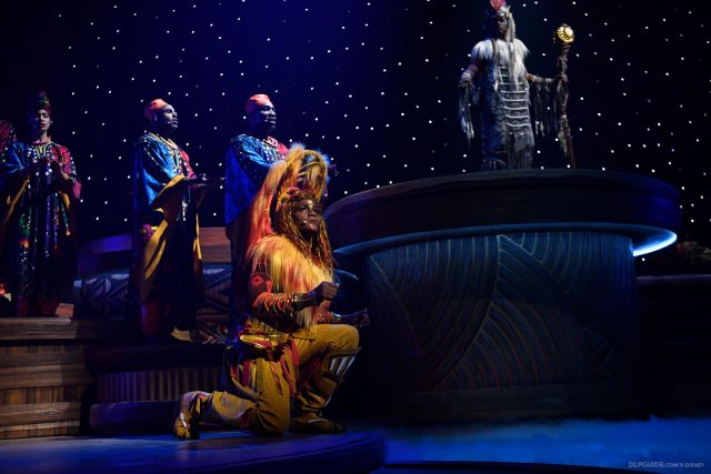 The Lion King: Rhythms of the Pride Lands musical stage show at Disneyland Paris poster art