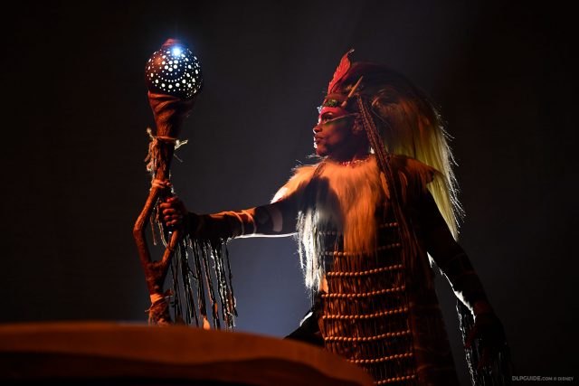 The Lion King: Rhythms of the Pride Lands musical stage show at Disneyland Paris poster art