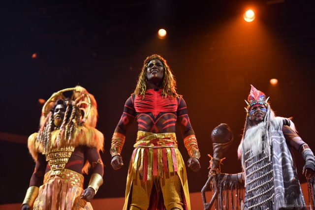 The Lion King: Rhythms of the Pride Lands musical stage show at Disneyland Paris poster art